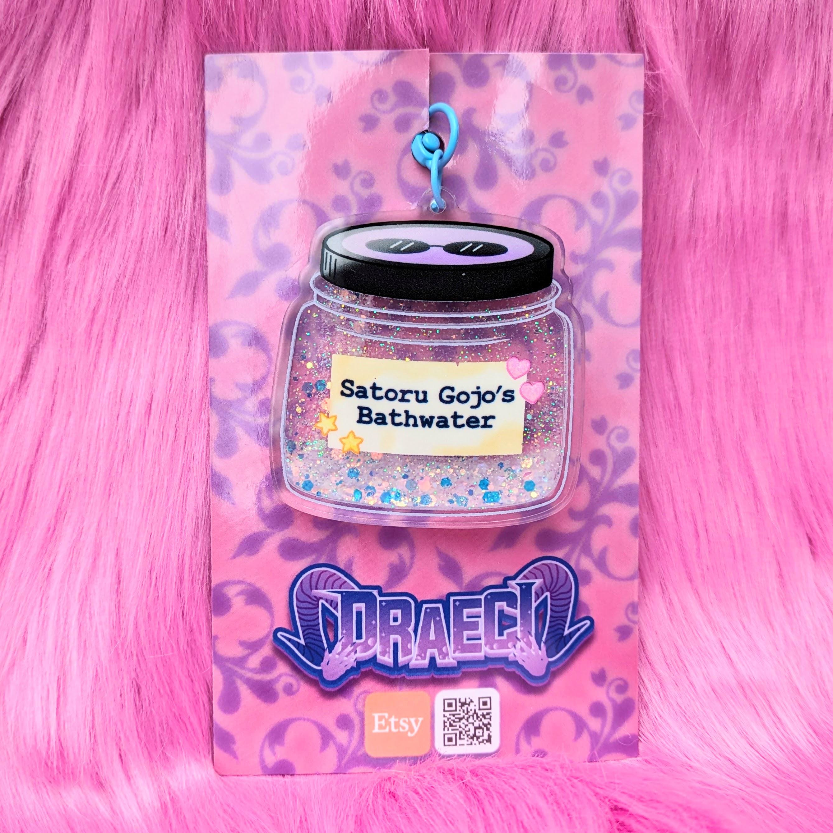 Satoru Gojo's Bath Water - Fluid Shaker Acrylic Charm