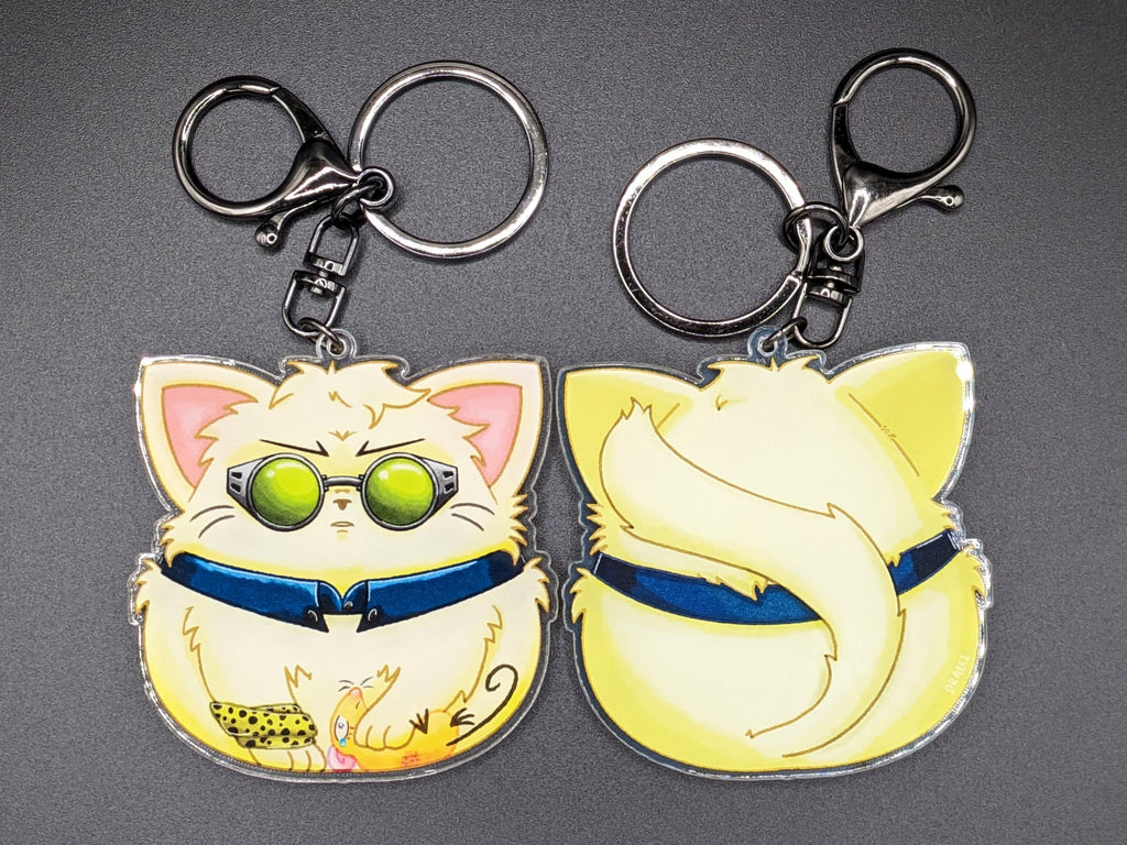 Nyanami Katto! (Nanami Kento) Jujutsu Katsen Acrylic 2.5 inch Keychain