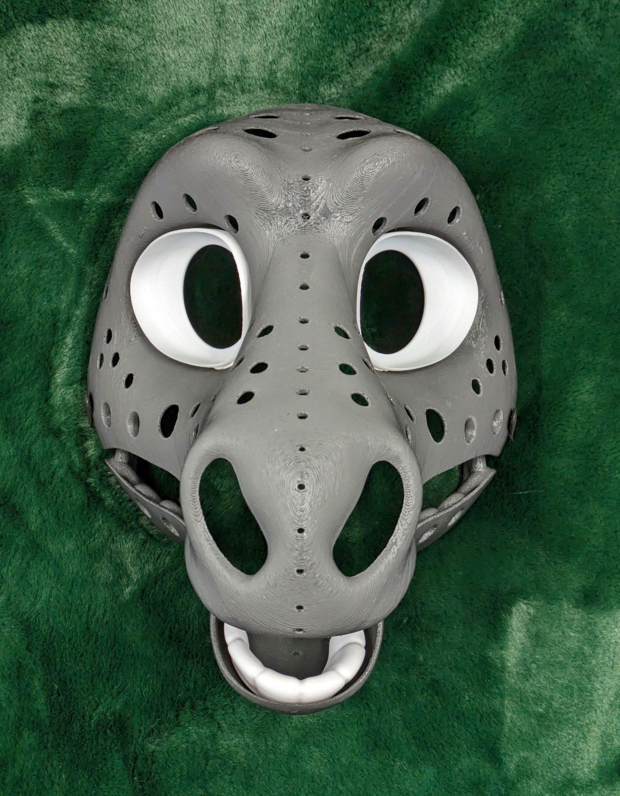 Horse (Stallion or Mare) - 3D Printed Plastic Fursuit Head Base / Blank Complete Headbase Kit