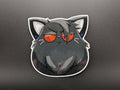 XL Gloss Vinyl Sticker: Geto Cat /  Geto Suguru