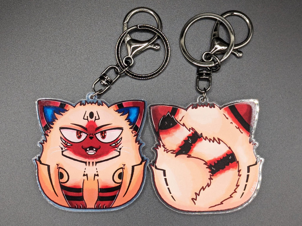 Sukunya! (Sukuna Ryomen) Jujutsu Katsen - 2.5 inch Acrylic Keychain