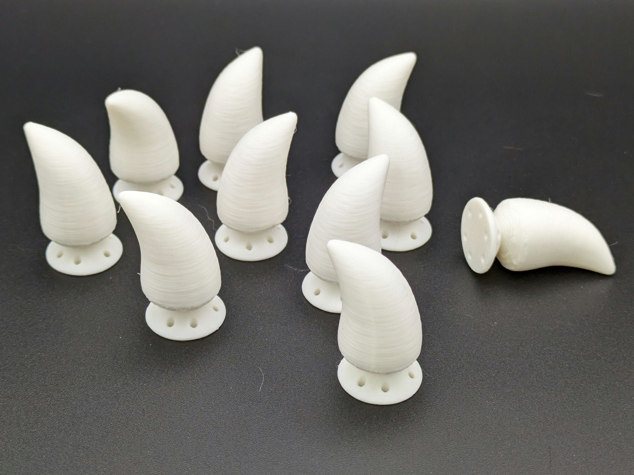 Chubby Nubby Fursuit Claw Set x 10 - White