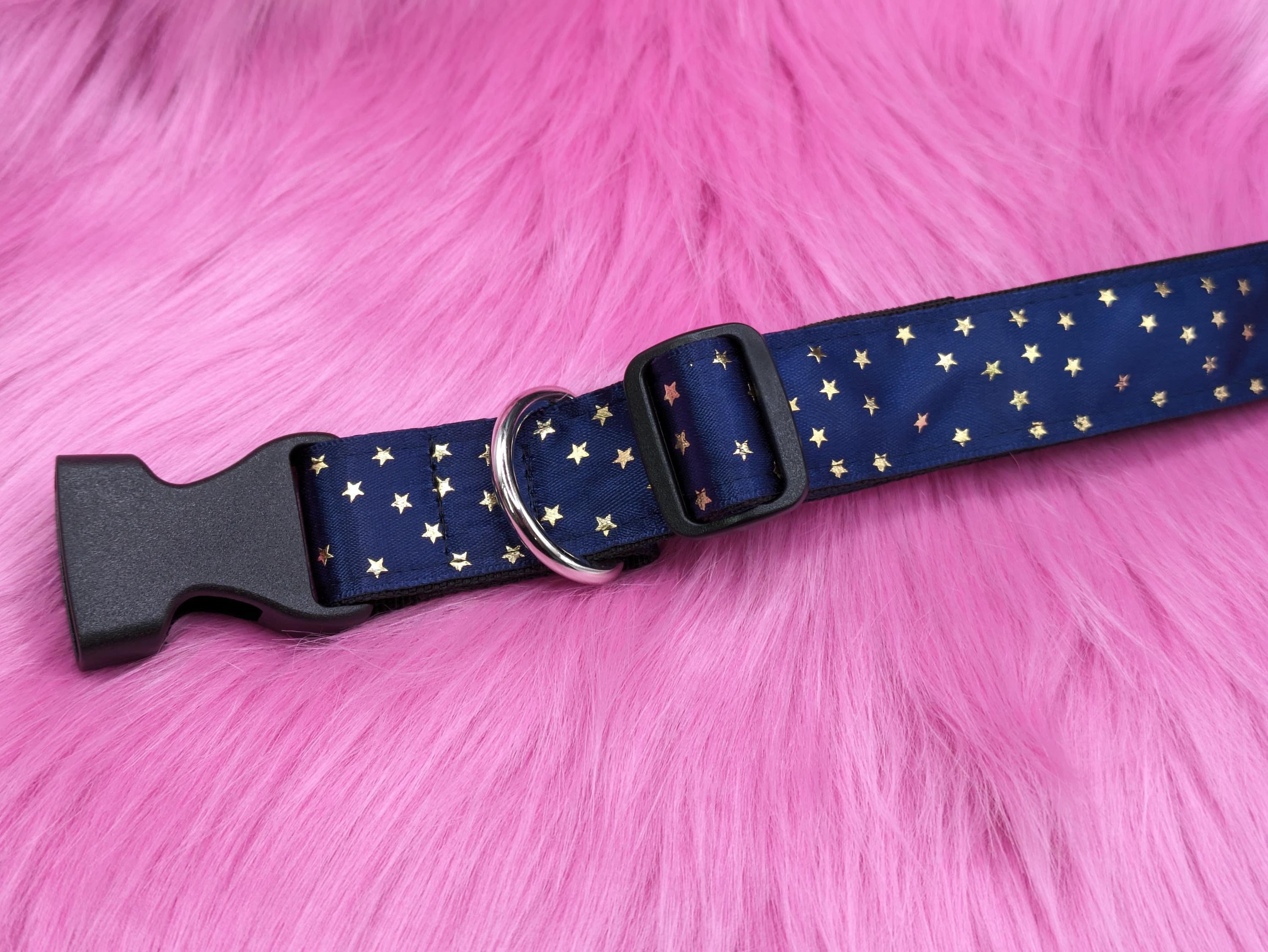 Handmade Starry Sky Satin Collar - Adjustable Comfort Fit