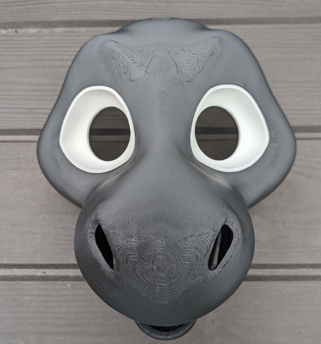 Toony Dragon, Dutch Angel style 3D Printed Fursuit Head Blank - Complete Headbase Kit