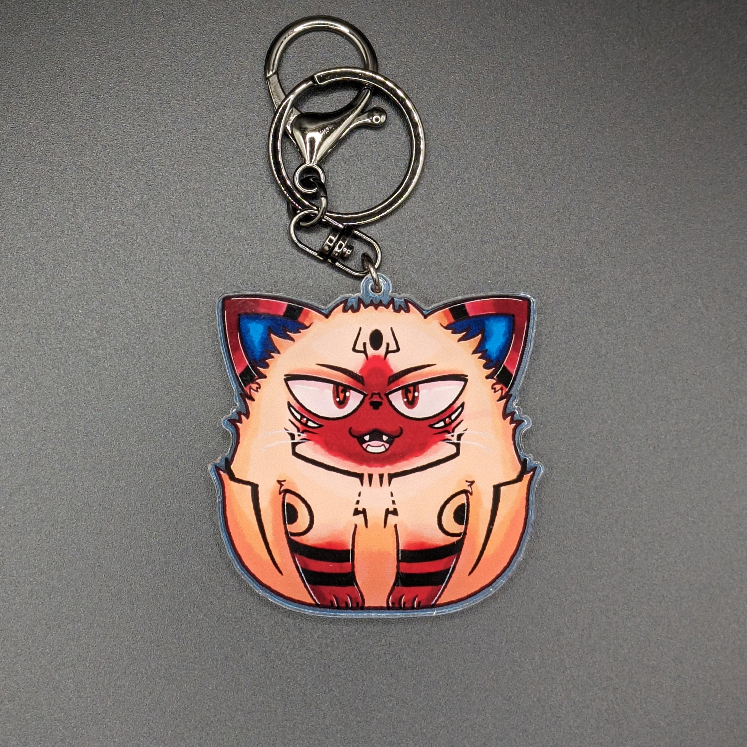 Sukunya! (Sukuna Ryomen) Jujutsu Katsen - 2.5 inch Acrylic Keychain