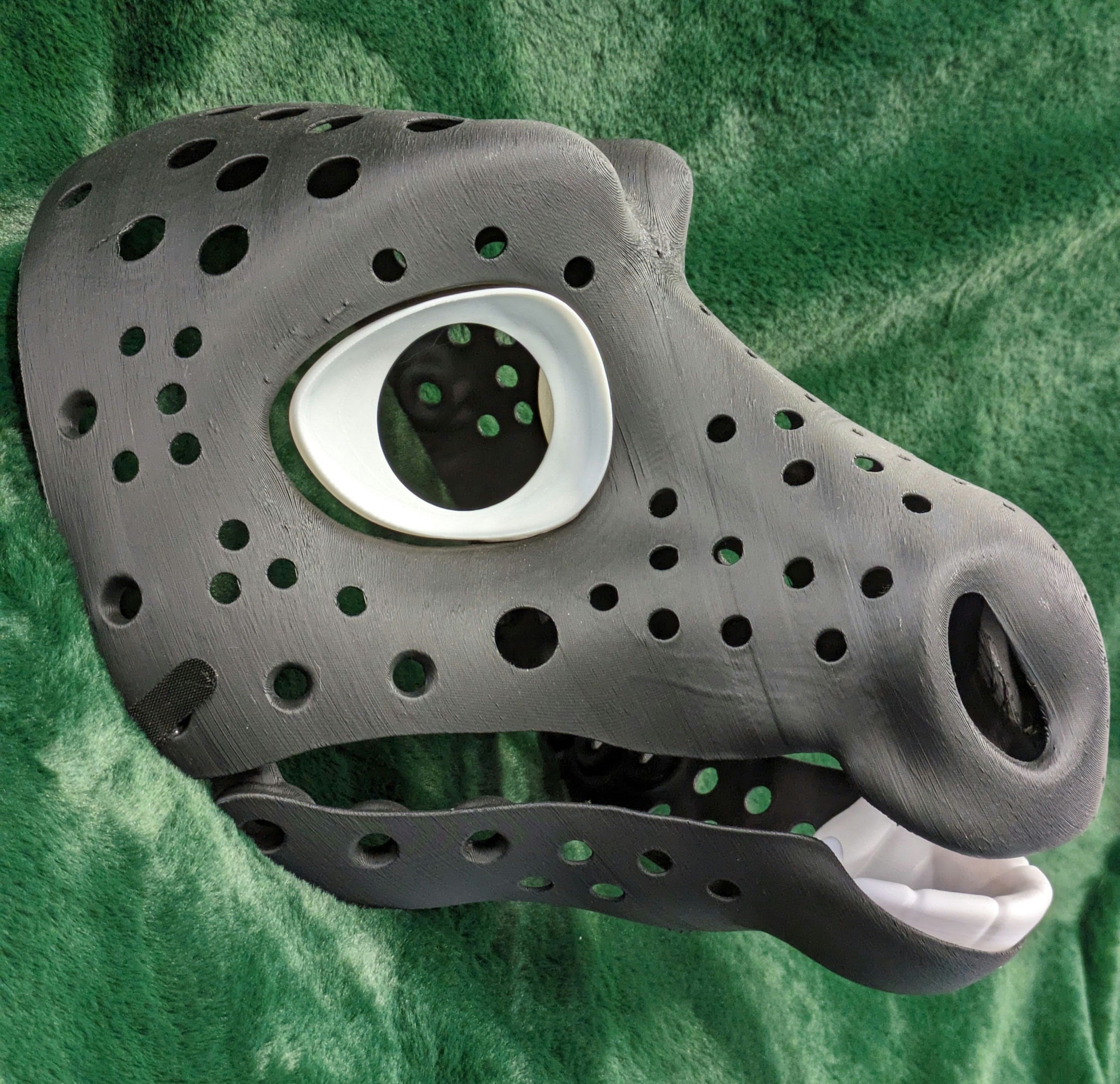 Horse (Stallion or Mare) - 3D Printed Plastic Fursuit Head Base / Blank Complete Headbase Kit
