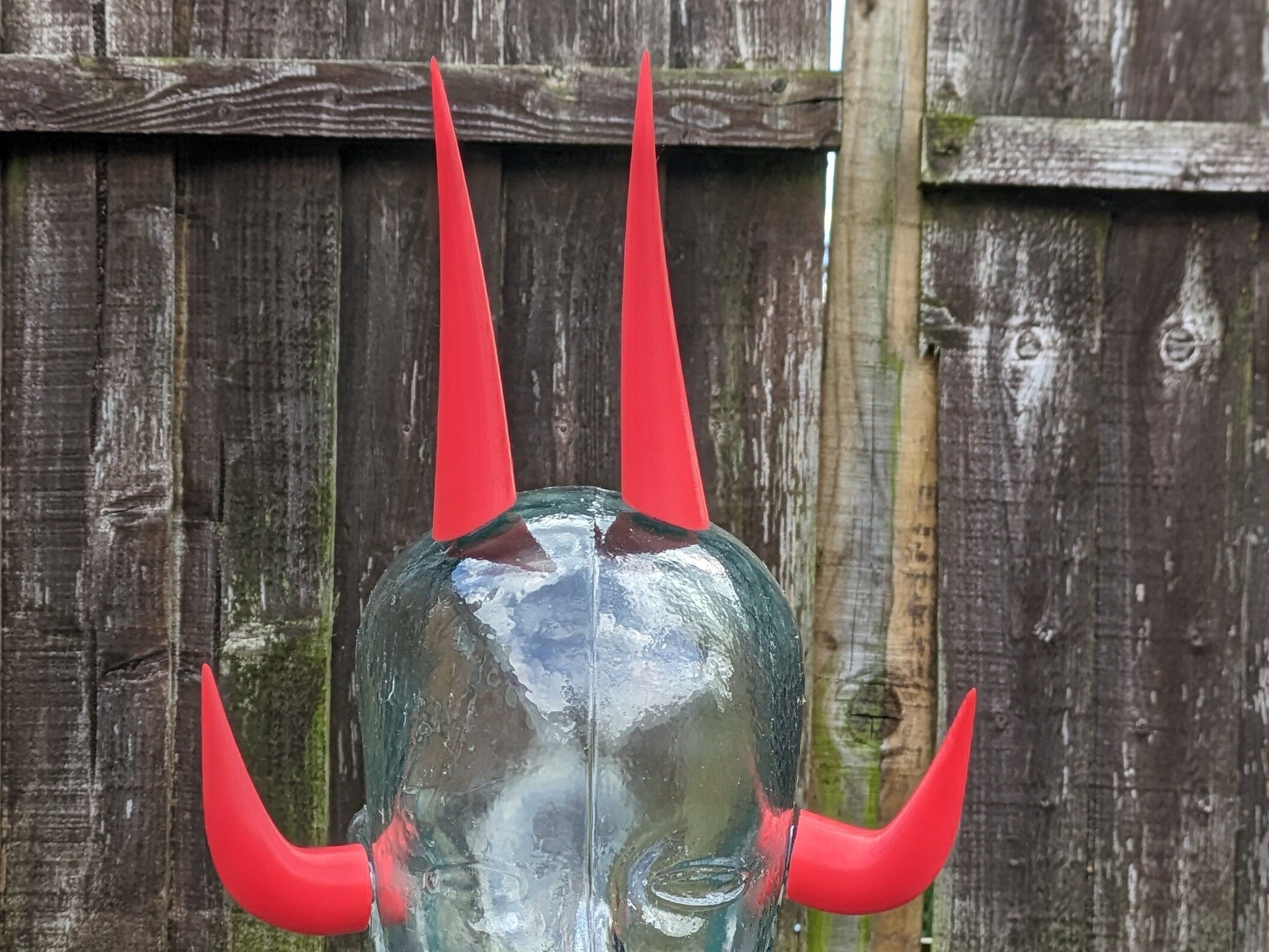 Blood Devil Horns x 4 (Full Set) - Power Cosplay
