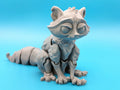 Articulated Racoon - Trash Panda Flexi Print Toy