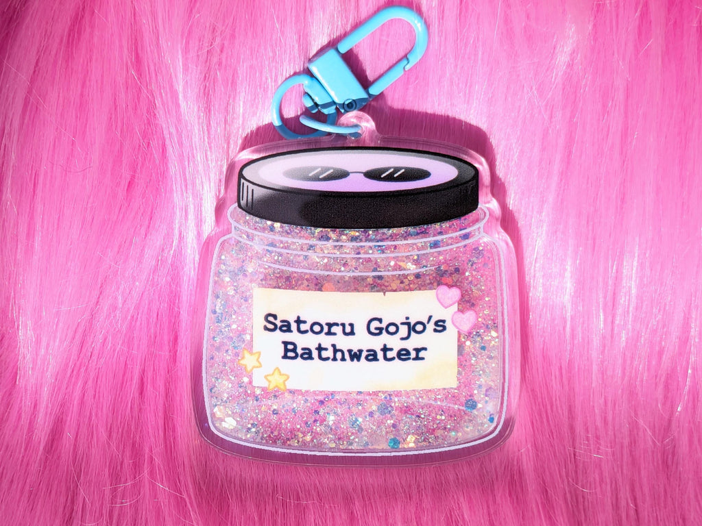Satoru Gojo's Bath Water - Fluid Shaker Acrylic Charm