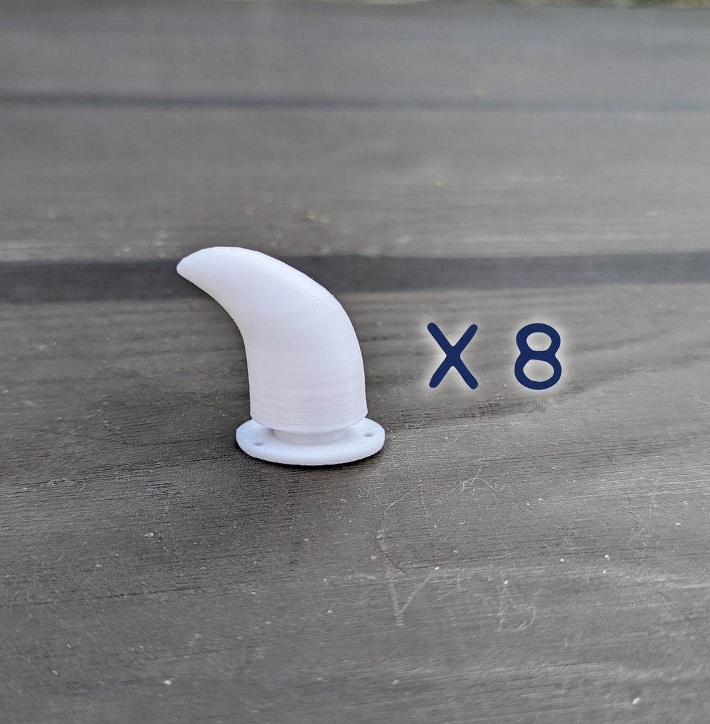 Fursuit Chubby Claws - Black or White