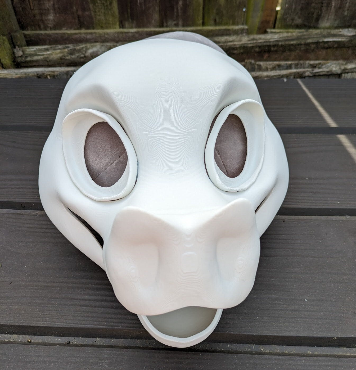 Bat - 3D Printed Plastic Fursuit Head Blank Complete Headbase Kit