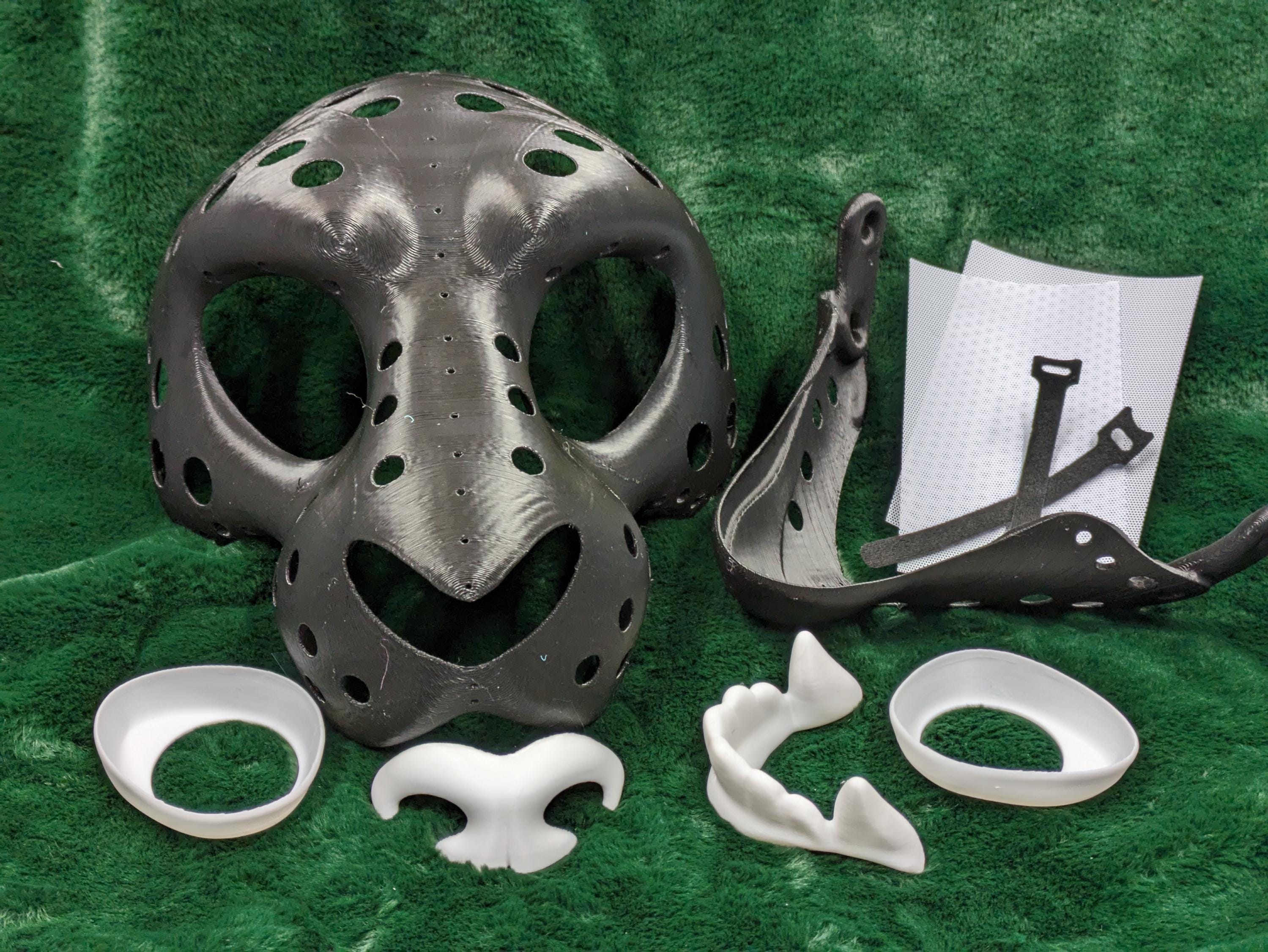 Lion Feline Big Cat Fursuit Head Blank Complete Headbase Kit
