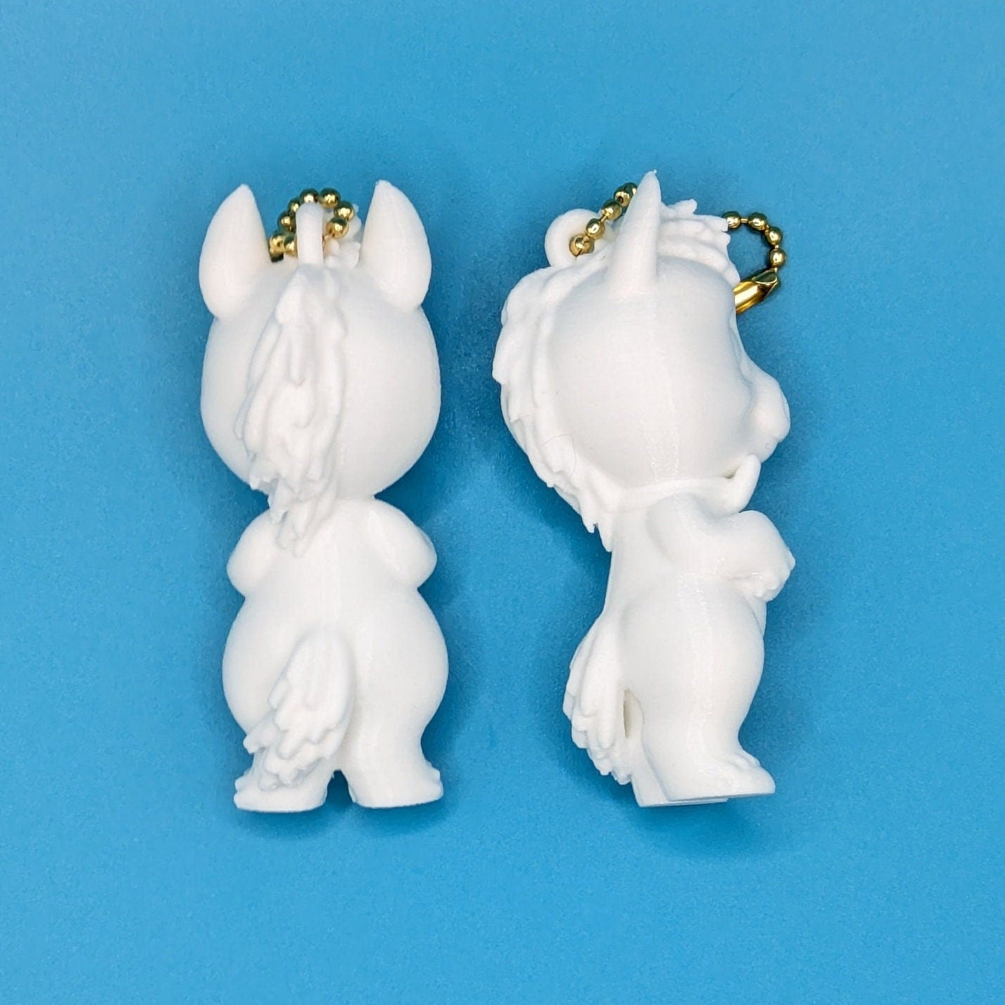 Horse or Pony Charms - Paint Your Own Fursona Keychain