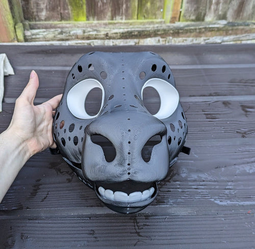 Cow or Bull or Bovine Dragon - Fursuit Head Blank Headbase Complete Kit