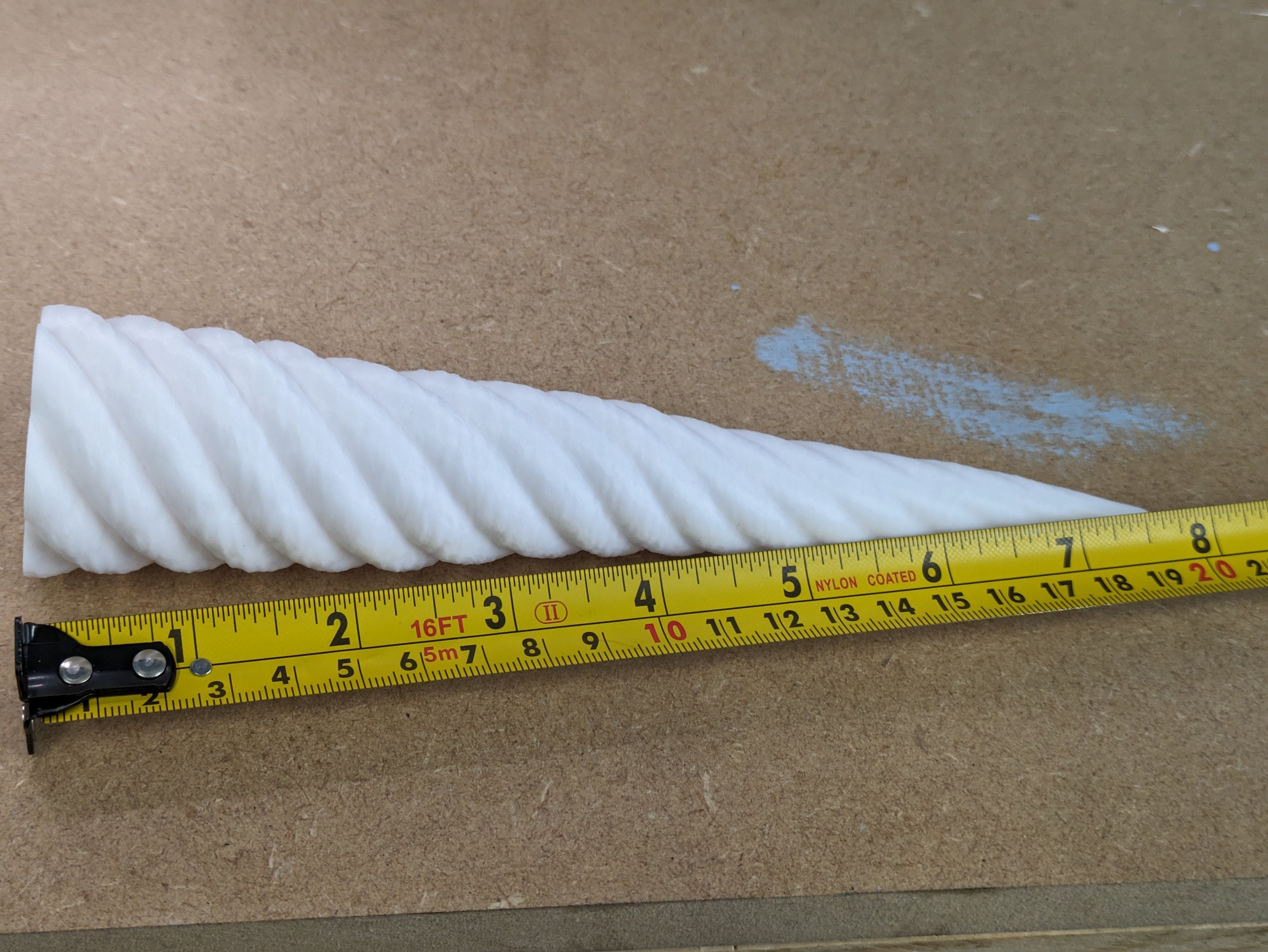 Unicorn Alicorn Horn - Multicolour gradient - 8 inch