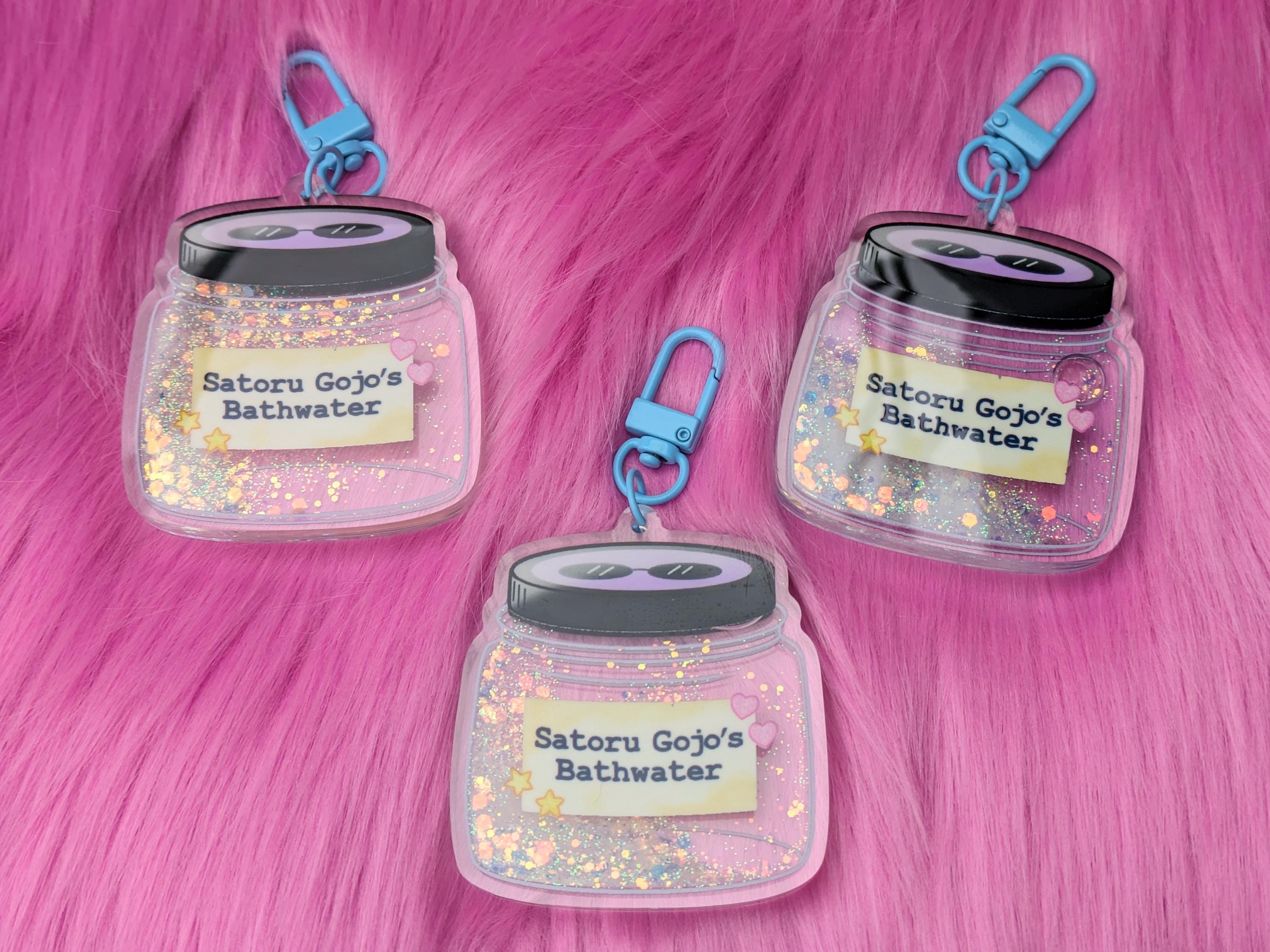 Satoru Gojo's Bath Water - Fluid Shaker Acrylic Charm