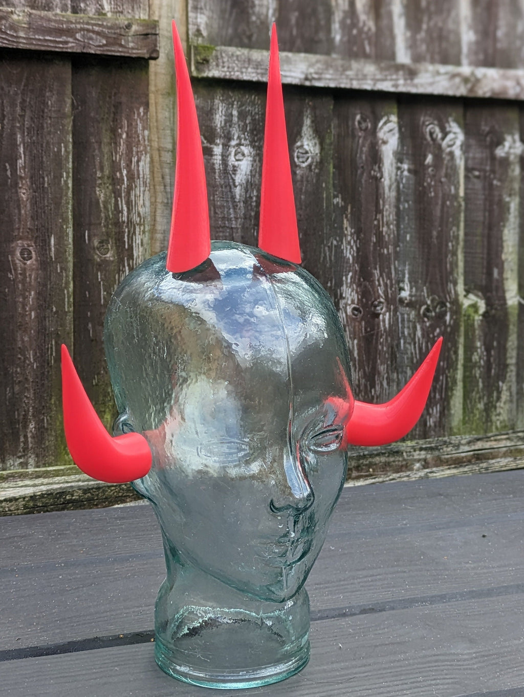 Blood Devil Horns x 4 (Full Set) - Power Cosplay