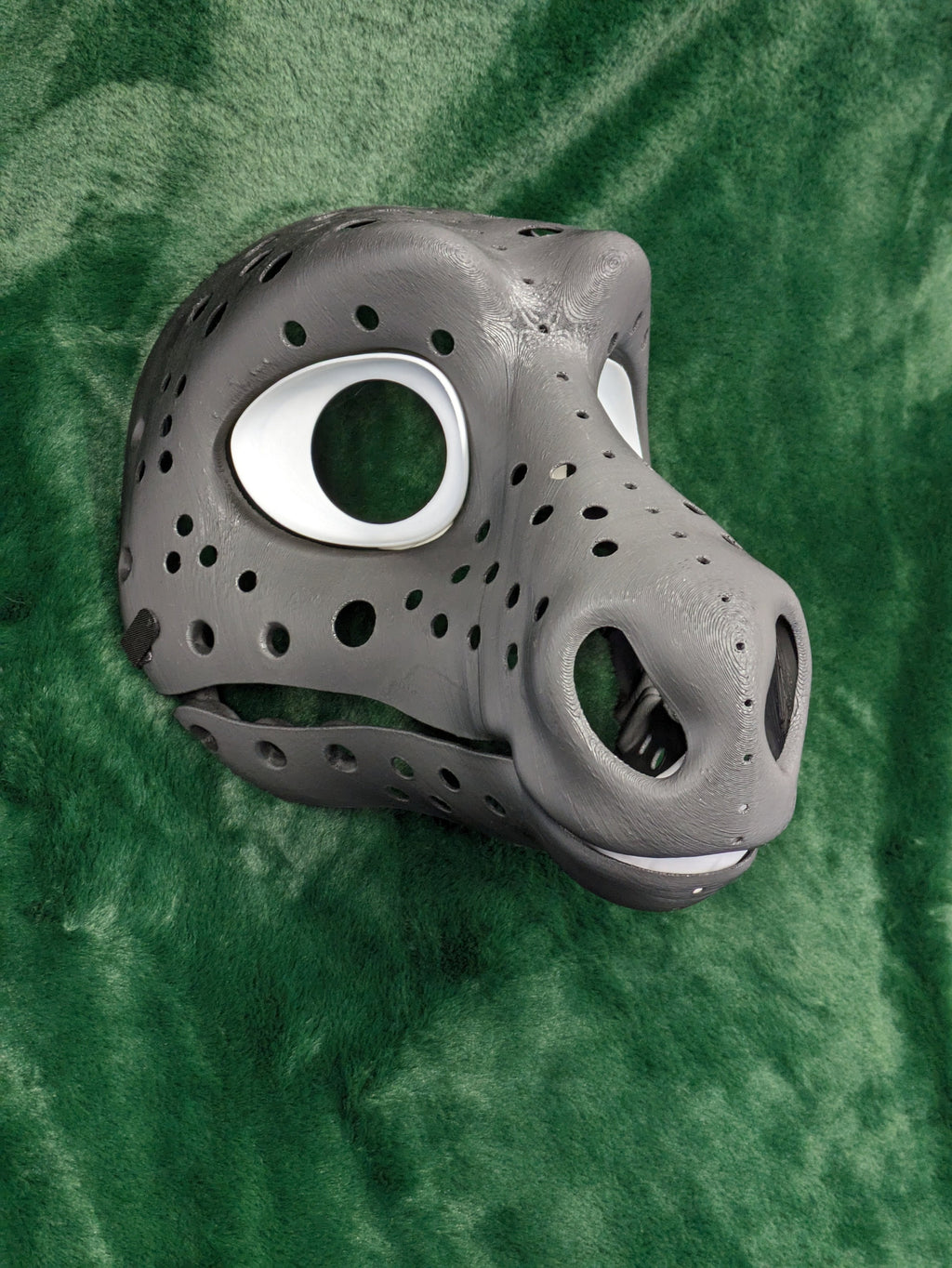 Horse (Stallion or Mare) - 3D Printed Plastic Fursuit Head Base / Blank Complete Headbase Kit
