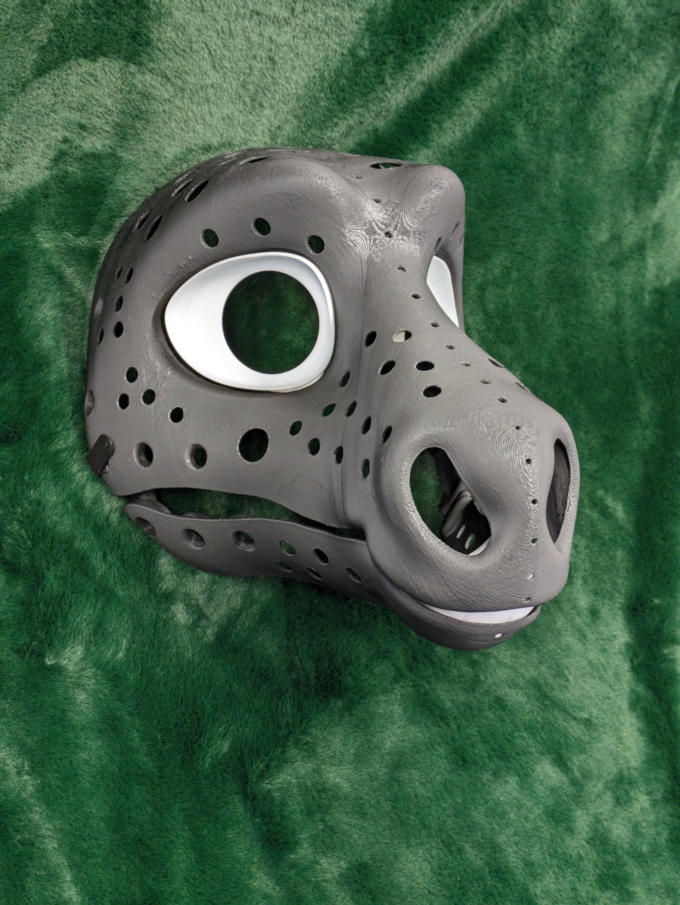 Horse (Stallion or Mare) - 3D Printed Plastic Fursuit Head Base / Blank Complete Headbase Kit