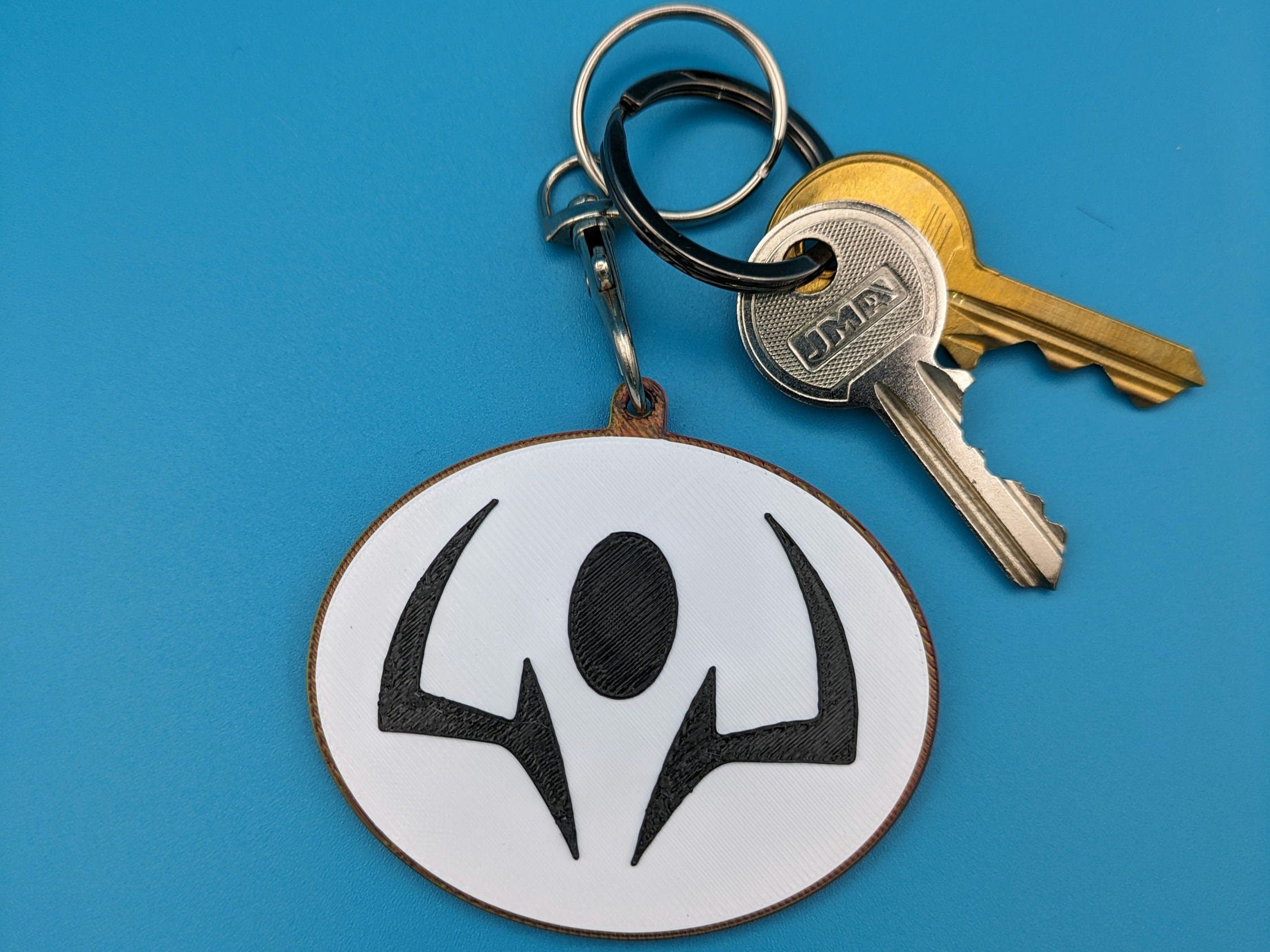 Sukuna Ryomen's Cursed Symbol: 3D Keychain