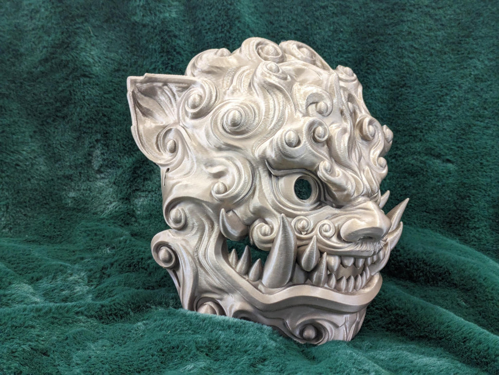 Foo Dog or Lion Dog Mask - Wearable and hangable decoration