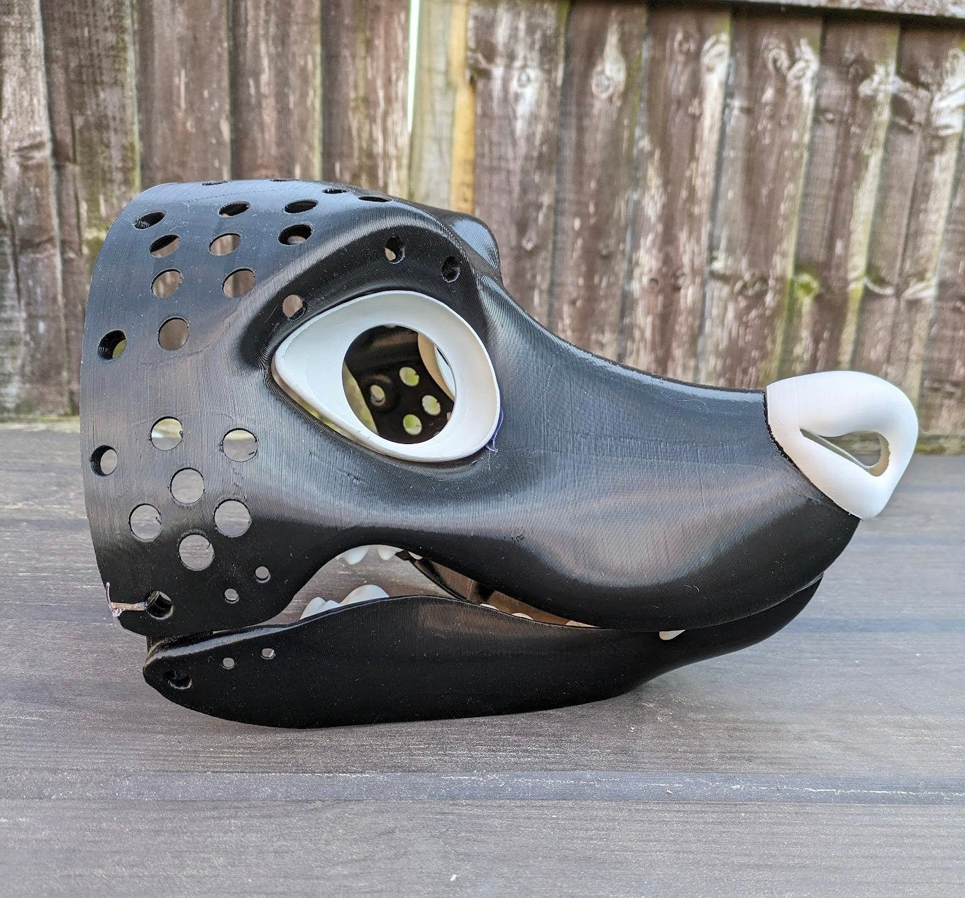 Possum - 3D Printed Plastic Fursuit Head Blank Complete Headbase Kit
