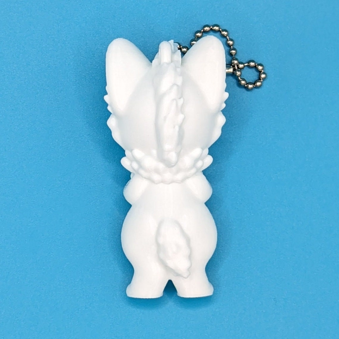 Hyena / Yeen Charm - Paint Your Own Fursona Keychain