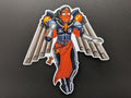 Battle Sisters Seraphim in Flight - Gloss Vinyl Sticker