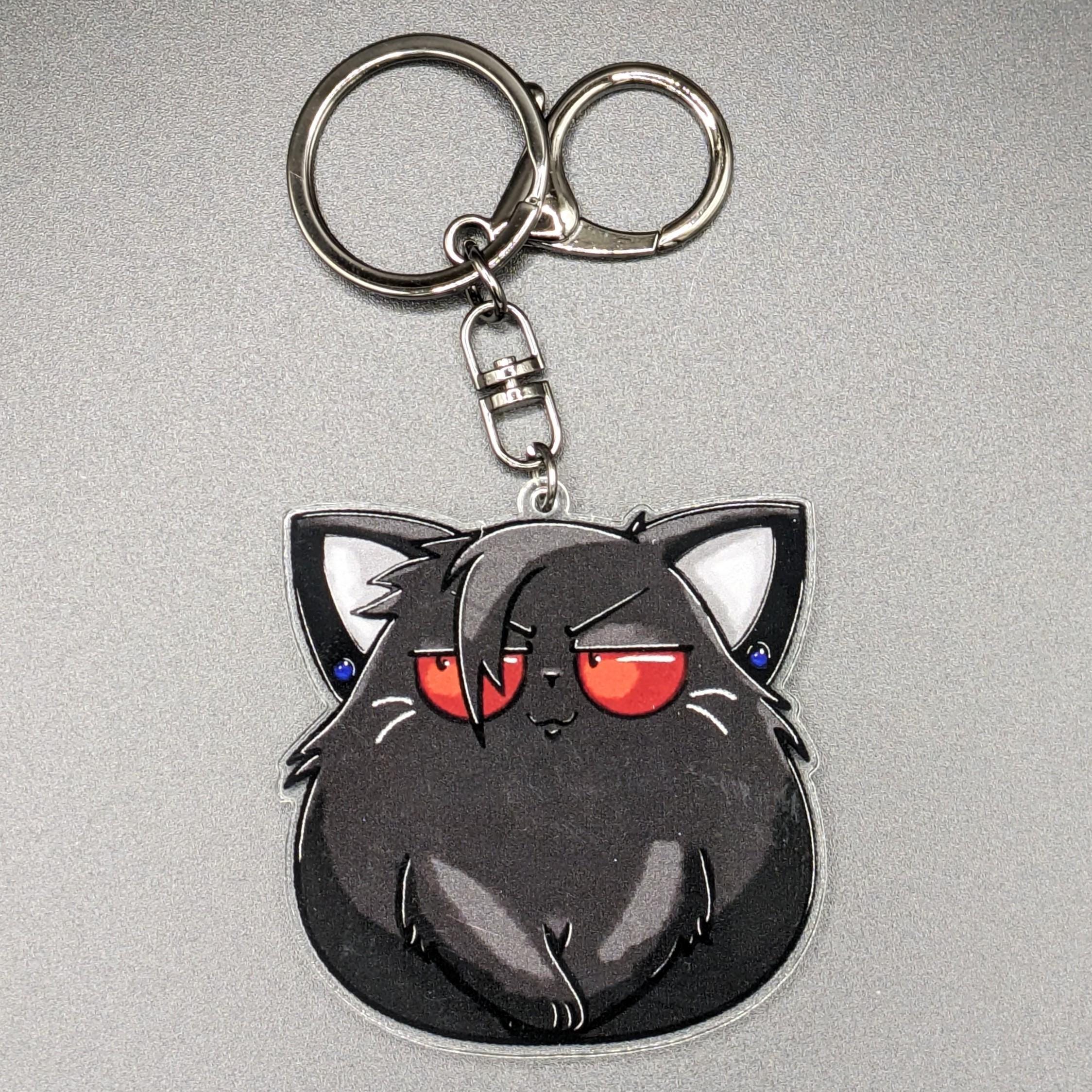 Geto Purrguru (Suguru) Cat Acrylic Charm: Jujutsu Kaisen Keychain