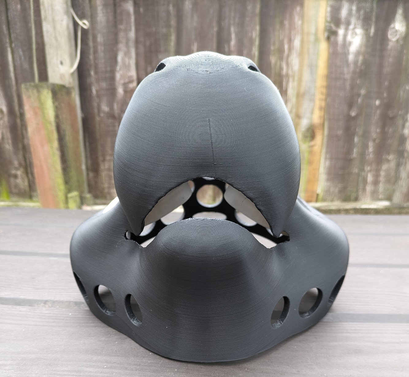 Toony Dragon, Dutch Angel style 3D Printed Fursuit Head Blank - Complete Headbase Kit