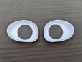 Fursuit Eye Blanks and white Mesh (pair) - 3D Printed - Custom Size - "B. Bear"