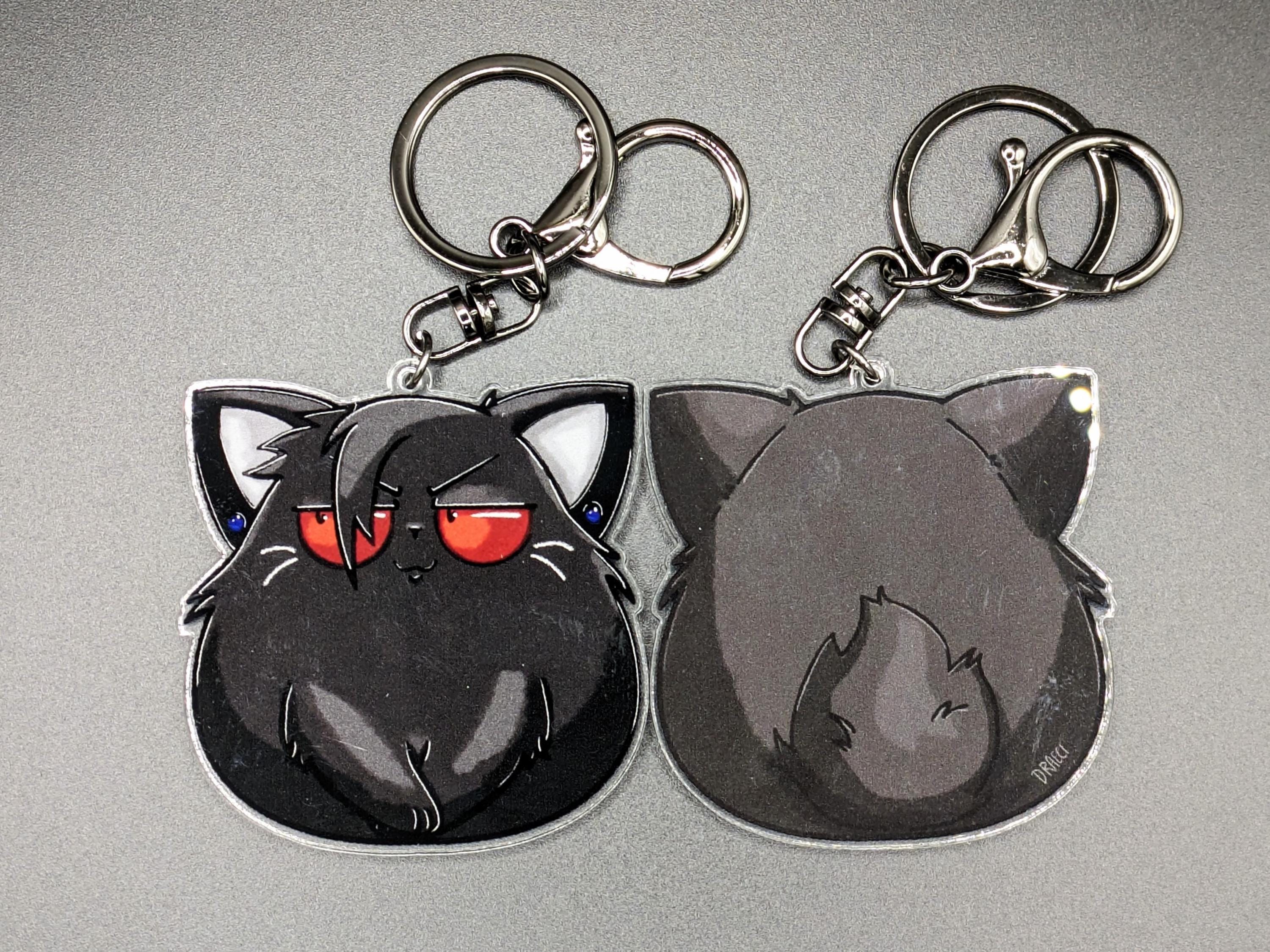 Geto Purrguru (Suguru) Cat Acrylic Charm: Jujutsu Kaisen Keychain