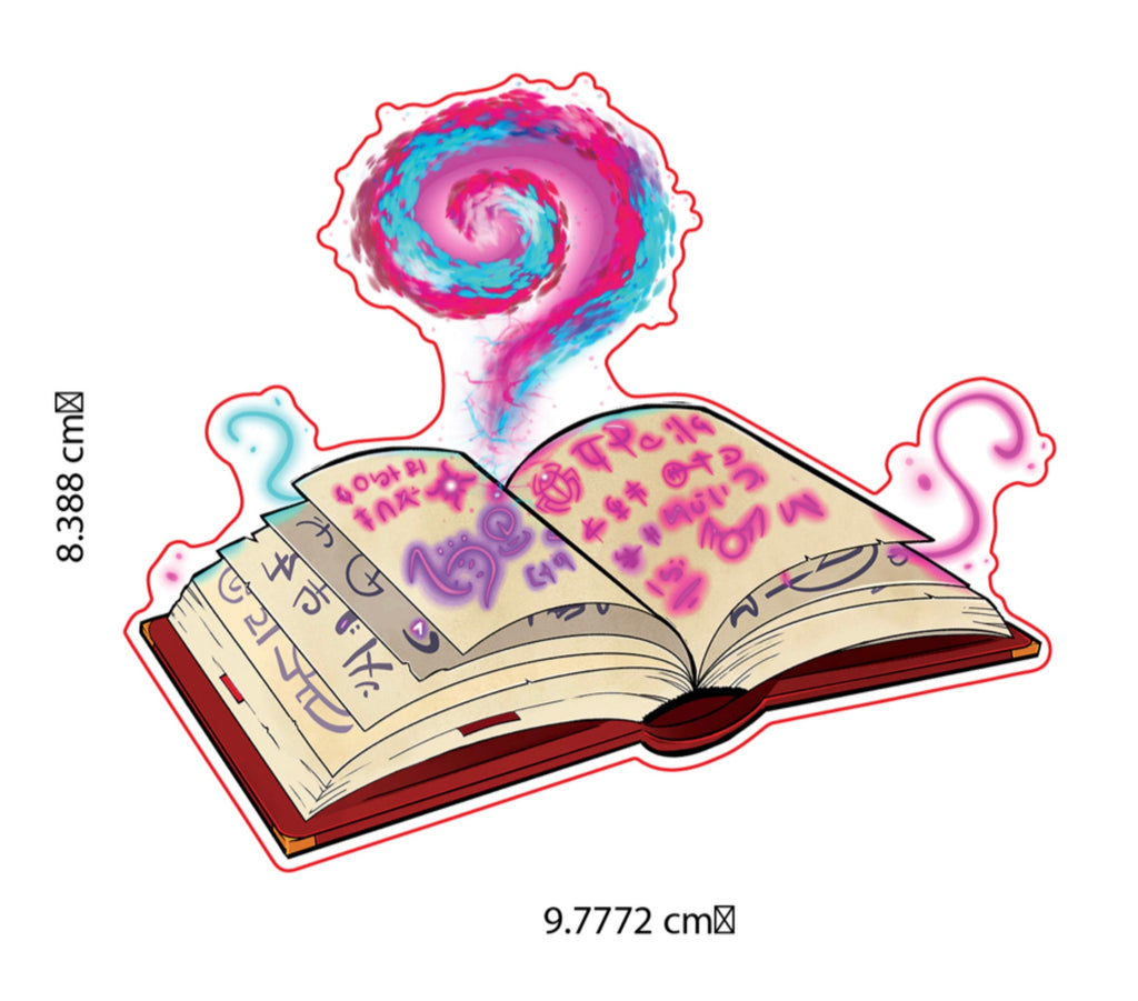 Magnus the Red’s Spell Book - Gloss Vinyl Sticker Decal -
