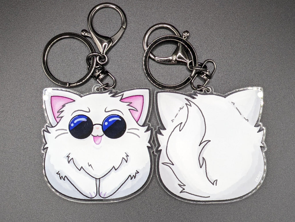 Gojocat! (Gojo Satoru) Jujutsu Katsen - 2.5 inch Acrylic Keychain