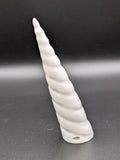 Unicorn Alicorn Horn - 5.5 inch White