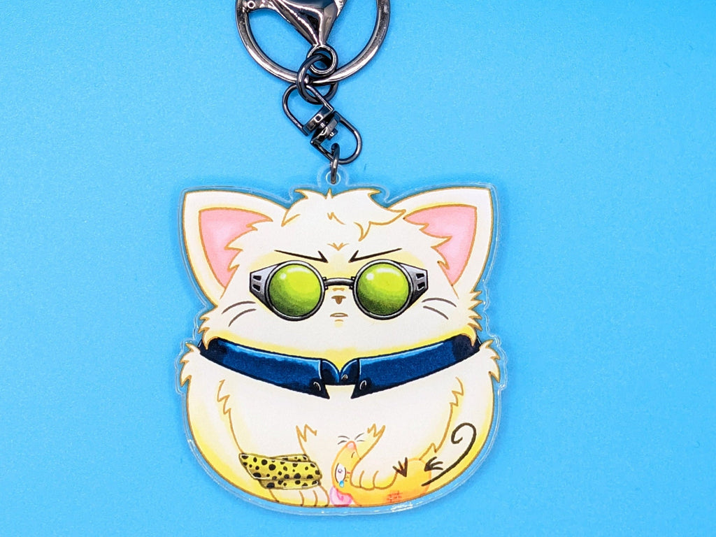 Nyanami Katto! (Nanami Kento) Jujutsu Katsen Acrylic 2.5 inch Keychain