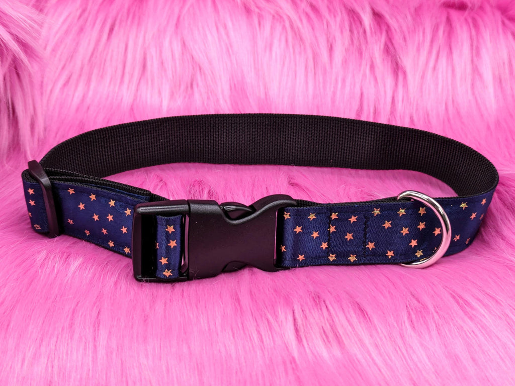 Handmade Starry Sky Satin Collar - Adjustable Comfort Fit