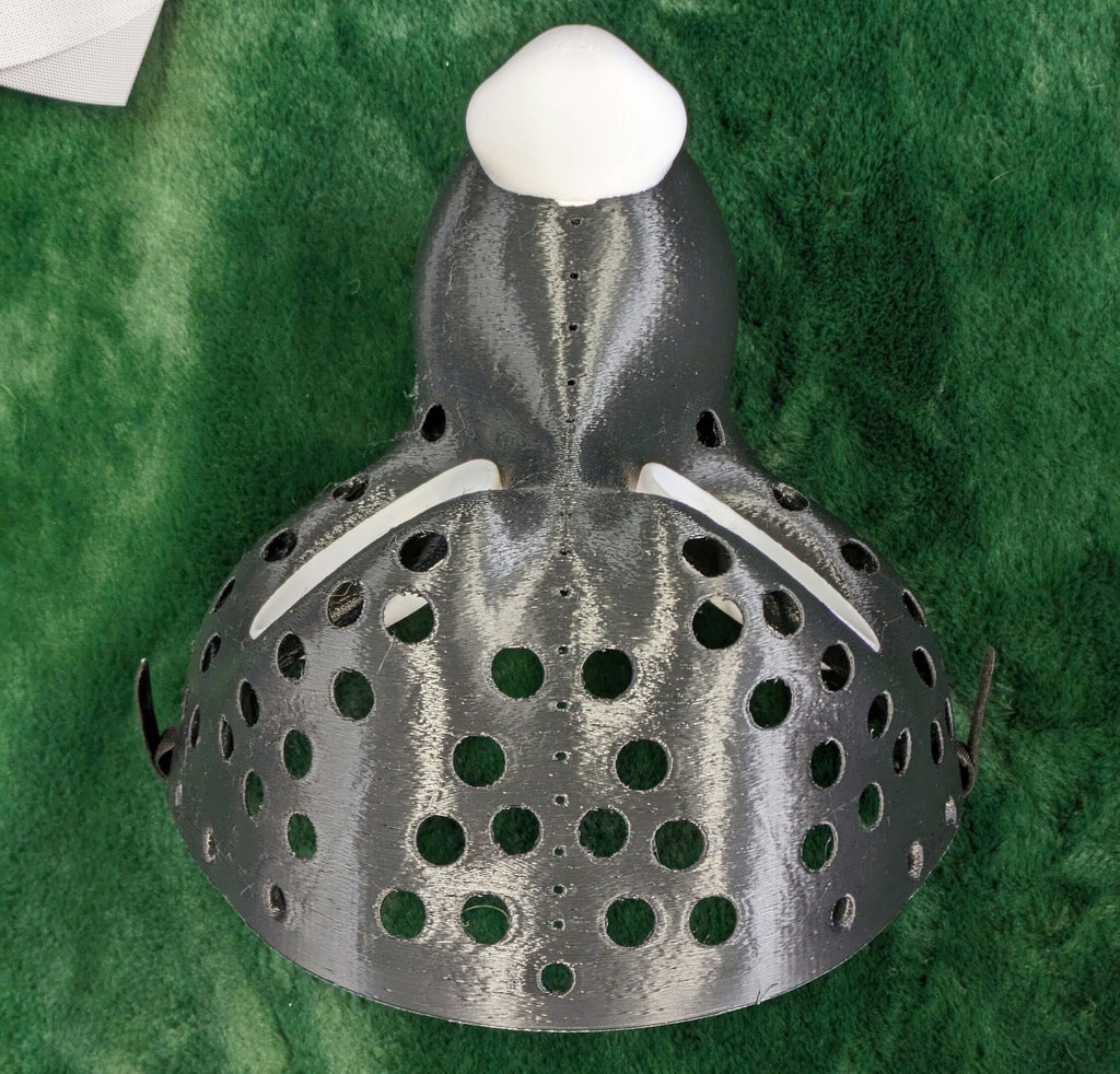 Raccoon or slim toony canine - 3D Printed Fursuit Cat Head Blank Complete Headbase Kit